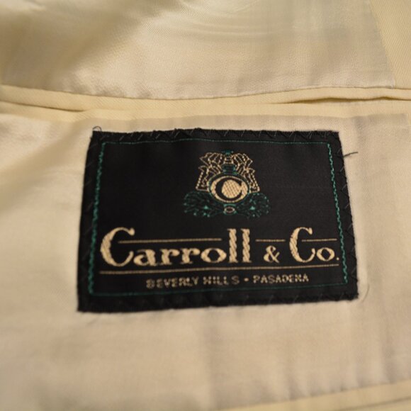 Off White Dinner Jacket 48L - Picture 7 of 8